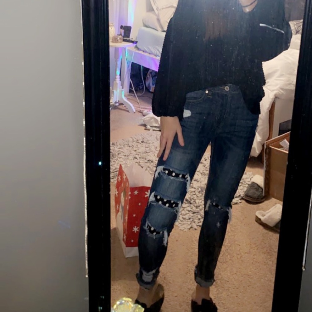 one of a kind custom jeans